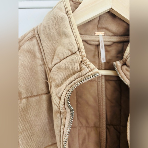 Free People Dolman Quilted Jacket in Champagne Size: XS - Picture 8 of 8